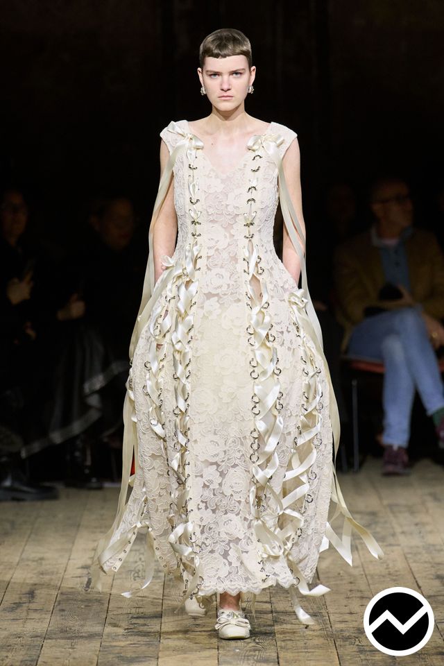 Simone Rocha, FW26 womenswear, White, look 60