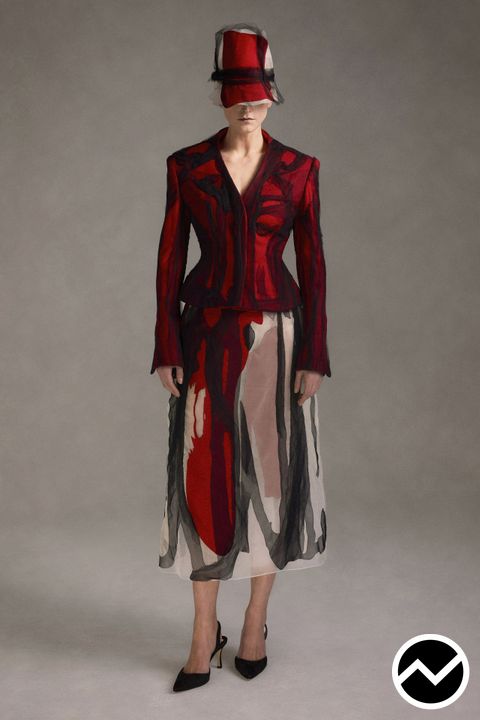 Steve O Smith, FW26 womenswear, Sculpted Jacket, look 10