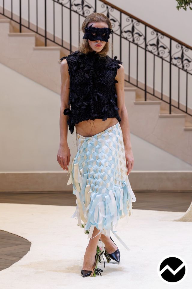 Thevxlley, FW26 womenswear, Baby Blue, look 10