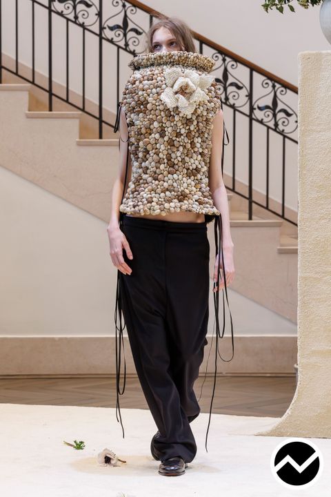 Thevxlley, FW26 womenswear, Tie Top, look 14