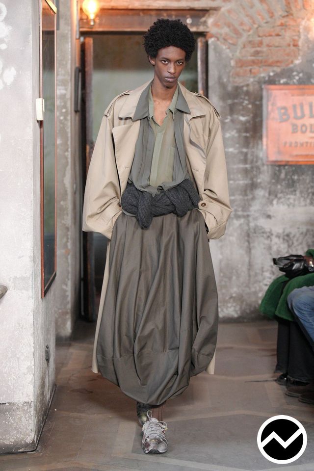 Act No.1, FW26 womenswear, Voluminous Skirts, look 10