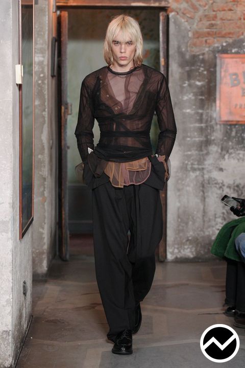 Act No.1, FW26 menswear, Sheer, look 18