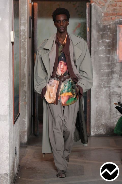 Act No.1, FW26 menswear, Double Pleated Pants, look 20