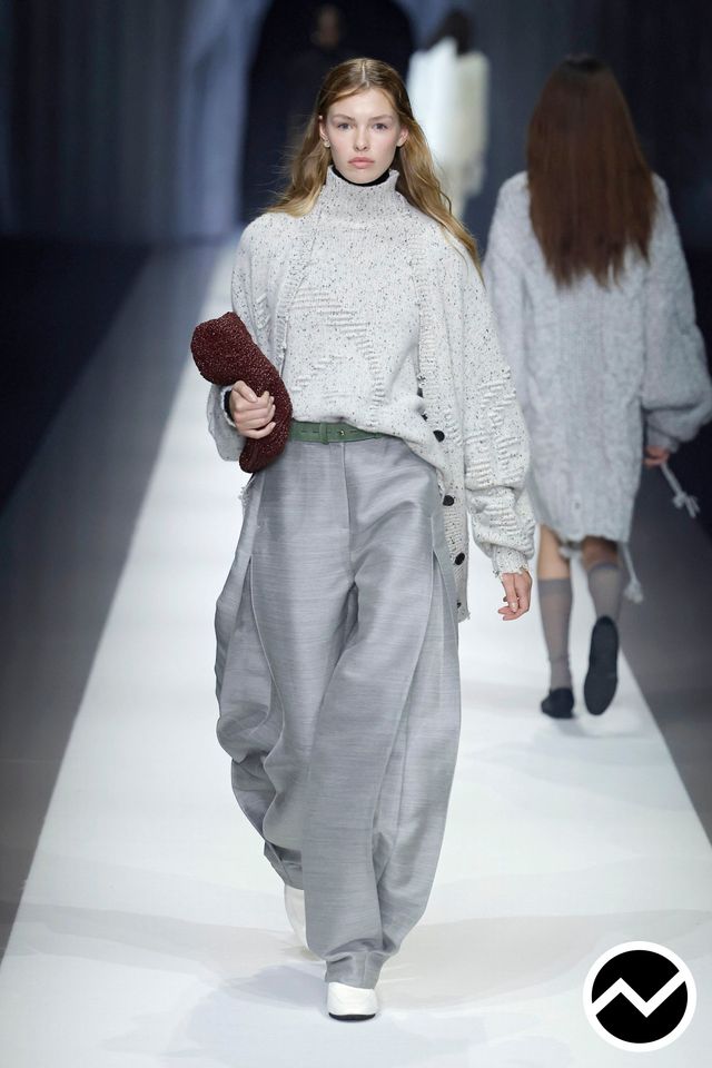 Anteprima, FW26 womenswear, Roll Sweater, look 6