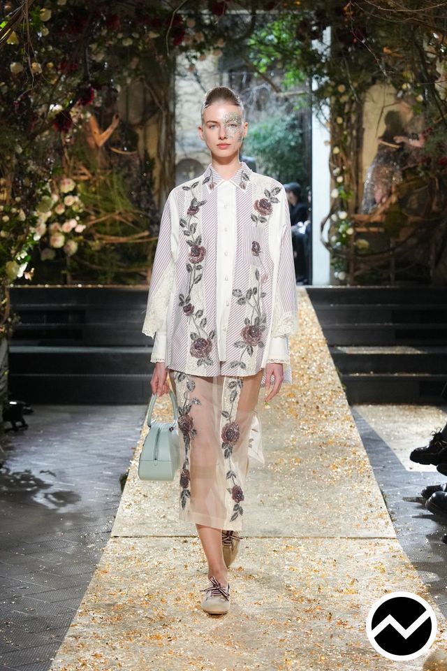 Antonio Marras, FW26 womenswear, Poplin, look 8
