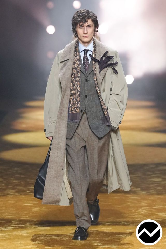 Boss, FW26 menswear, Tapered Fit Pants, look 3