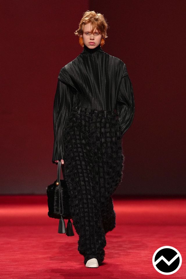 Bottega Veneta, FW26 womenswear, Jacquard, look 54