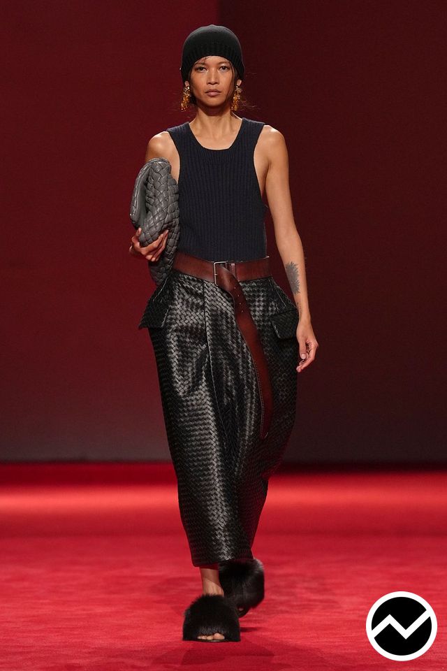 Bottega Veneta, Bottega Veneta FW26 womenswear, look 57