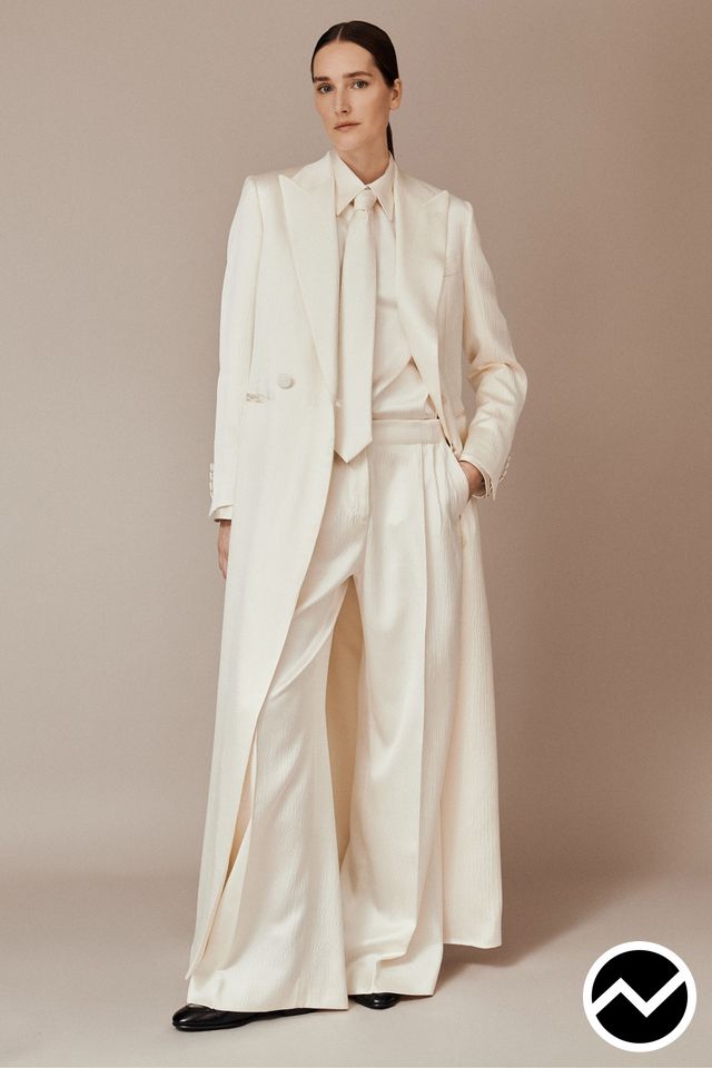 Brioni, FW26 womenswear, White, look 16
