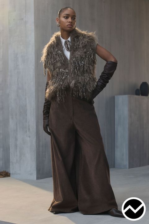 Brunello Cucinelli, FW26 womenswear, Fur, look 2