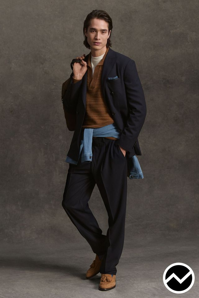 Canali, FW26 menswear, Jersey, look 16