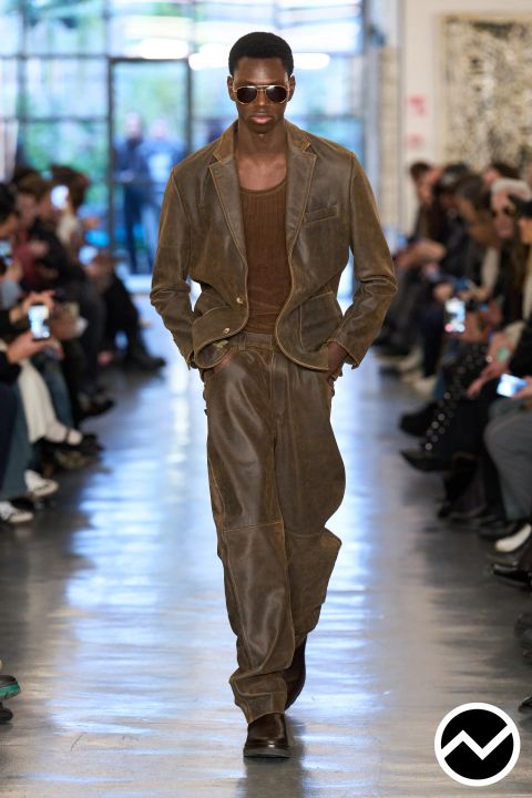 David Catalan FW26 menswear, look 1