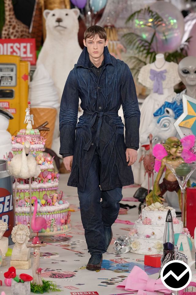 Diesel FW26 menswear, look 2