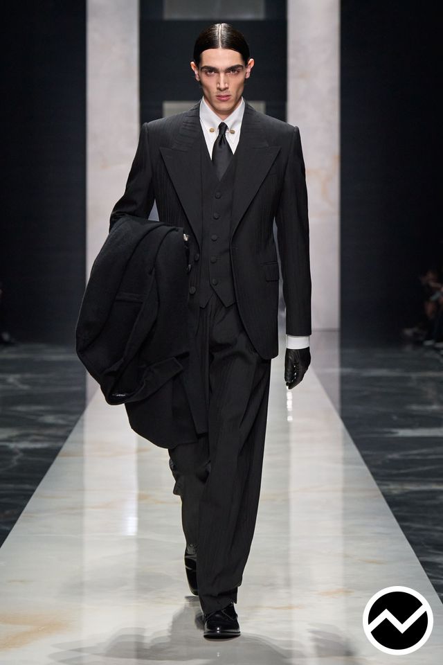 Dolce & Gabbana, FW26 menswear, Tailored Vest, look 18