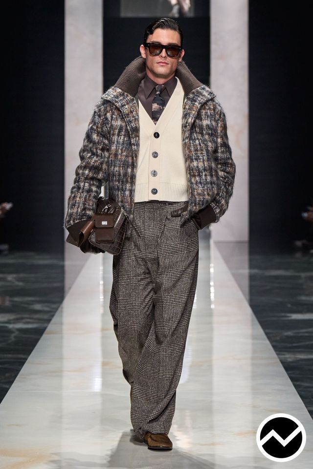 Dolce & Gabbana, FW26 menswear, Waist Length Vest, look 44