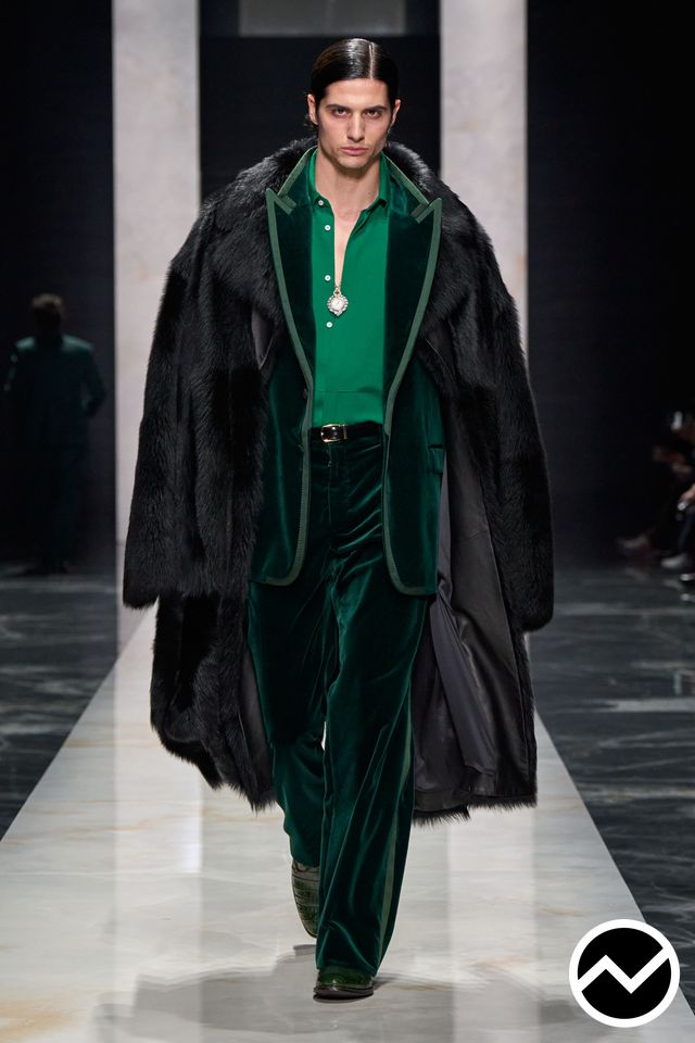 Dolce & Gabbana, FW26 menswear, Overcoat, look 66