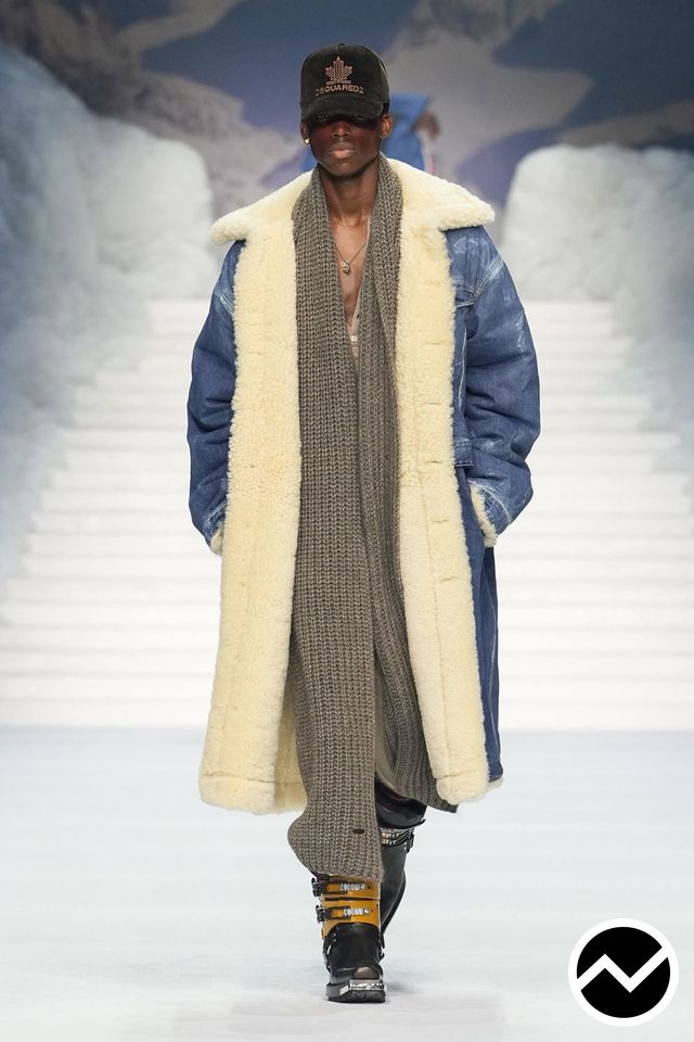 Dsquared2, Dsquared2 FW26 menswear, look 12