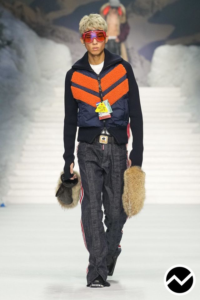 Dsquared2, FW26 menswear, Short Sleeve T-Shirts, look 15