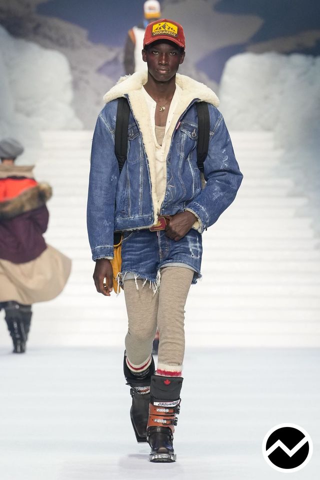 Dsquared2, Dsquared2 FW26 menswear, look 19