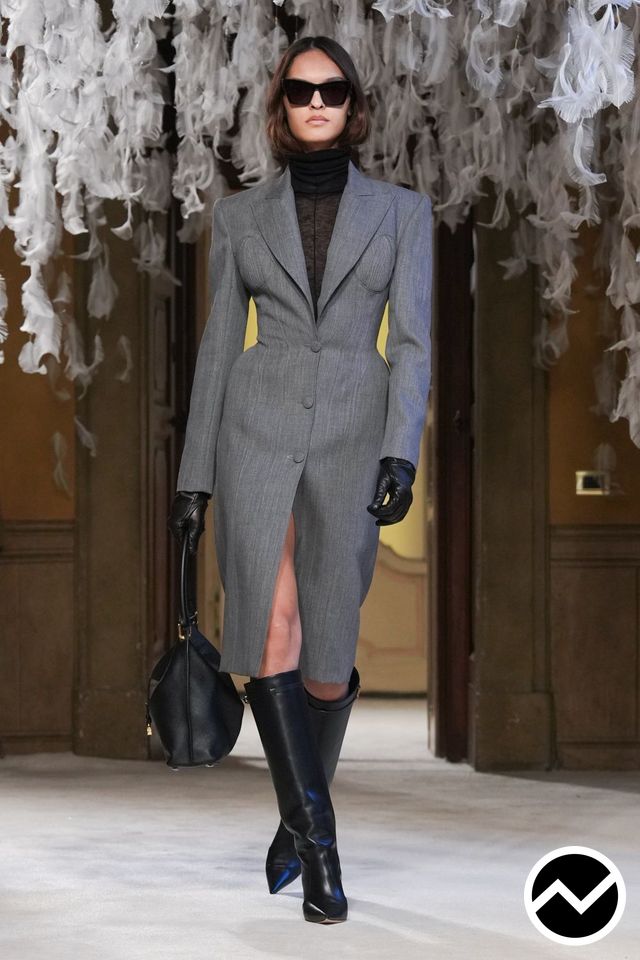 Elisabetta Franchi FW26 womenswear, look 1