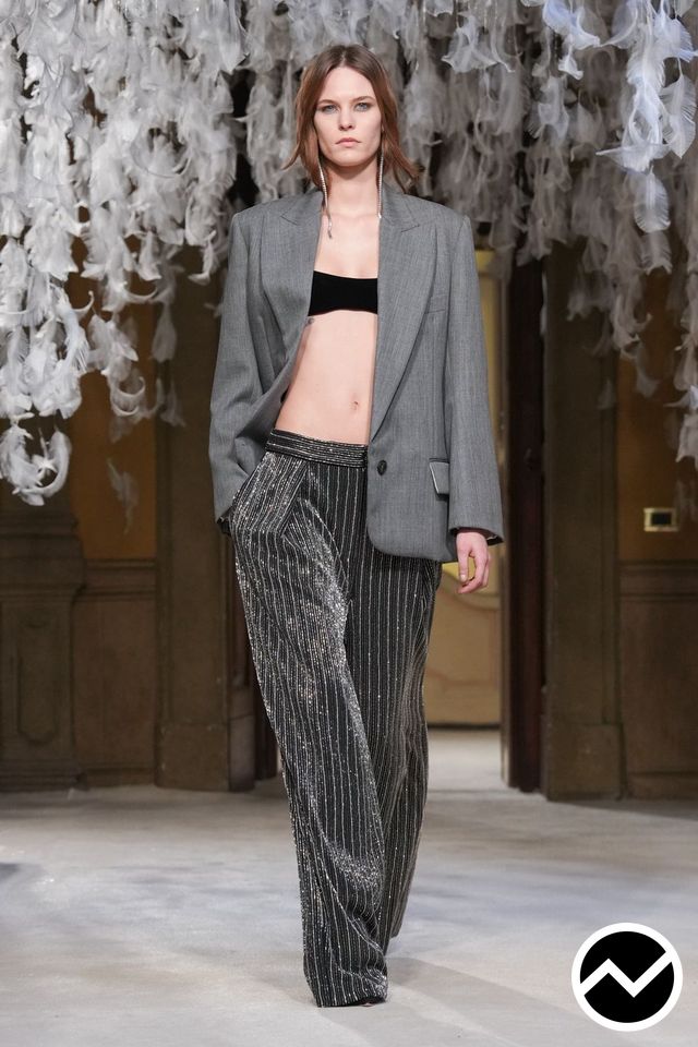 Elisabetta Franchi, FW26 womenswear, Cropped Top, look 27