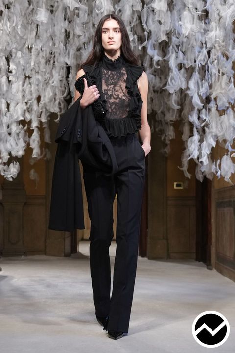 Elisabetta Franchi, FW26 womenswear, Black, look 50