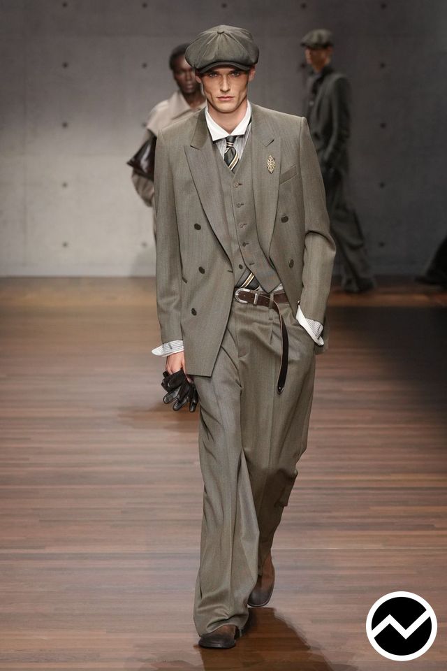 Emporio Armani FW26 menswear, look 3