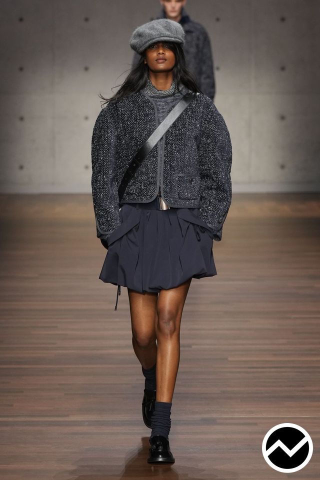 Emporio Armani, Emporio Armani FW26 womenswear, look 45
