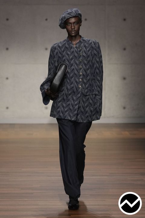 Emporio Armani, FW26 menswear, Jacquard, look 50