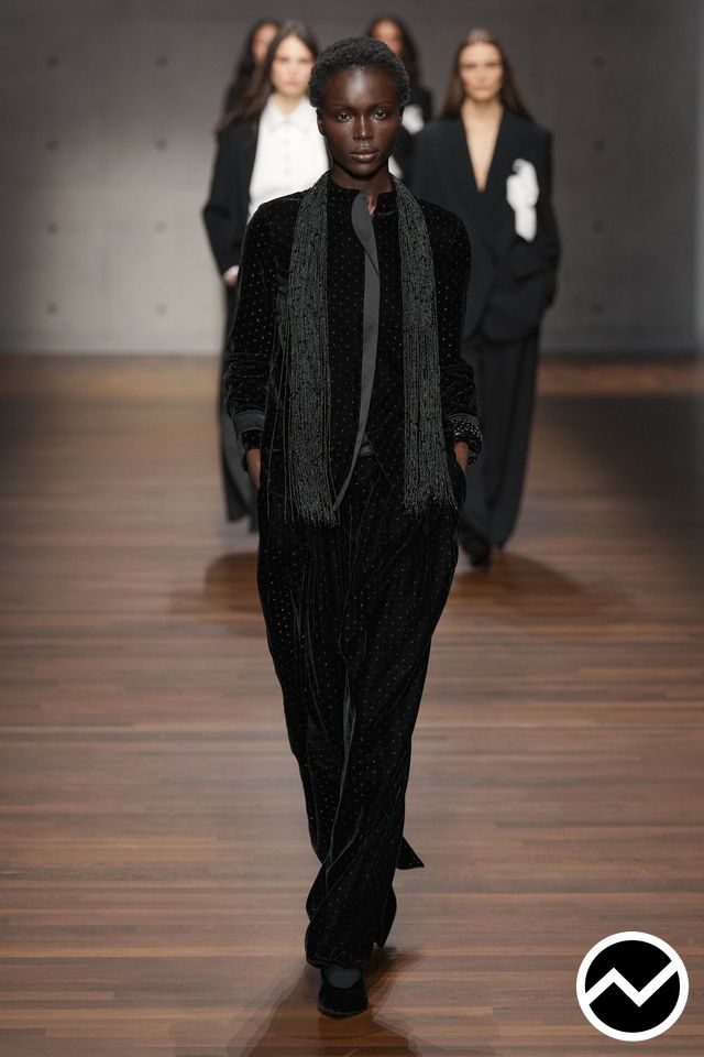 Emporio Armani FW26 womenswear, look 55
