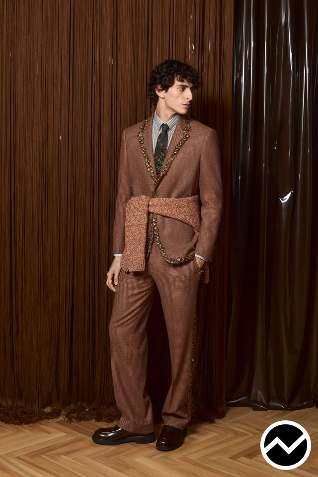 Etro FW26 menswear, look 1
