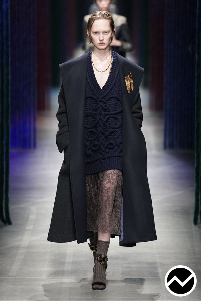 Etro, FW26 womenswear, Maxi Coat, look 23