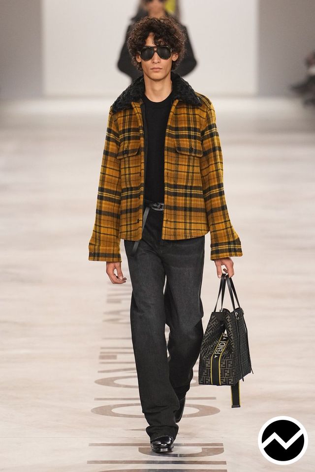 Fendi, Fendi FW26 menswear, look 48