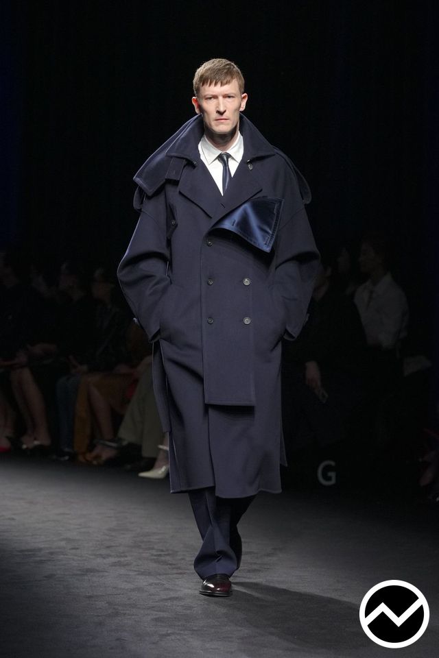 Ferragamo, FW26 menswear, Maxi Coat, look 6