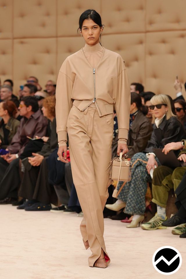 Ferrari, FW26 womenswear, Drop Shoulder Jacket, look 4