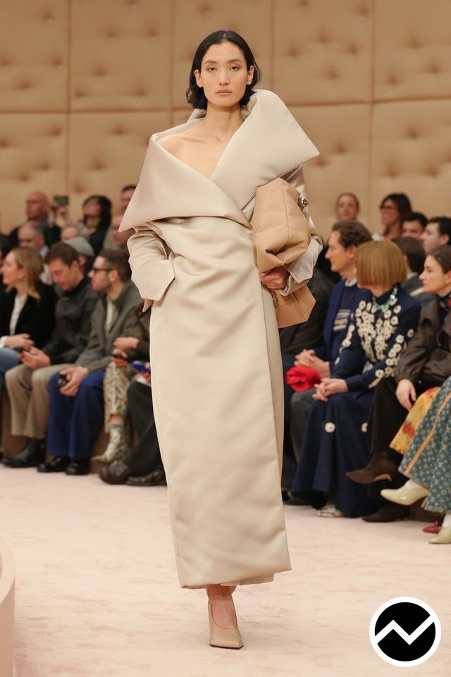 Ferrari, FW26 womenswear, Satin, look 14