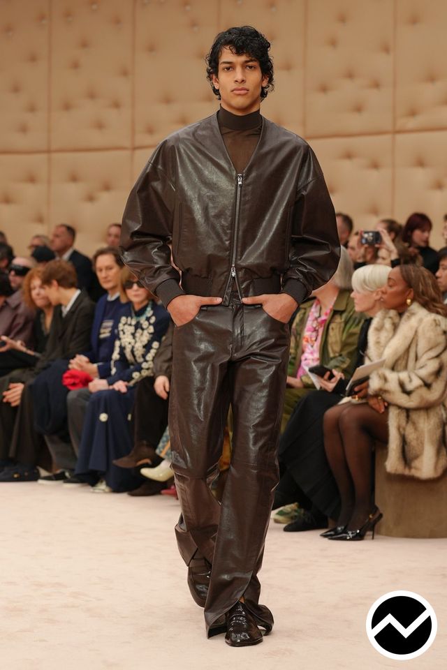 Ferrari, FW26 menswear, Chocolate, look 28