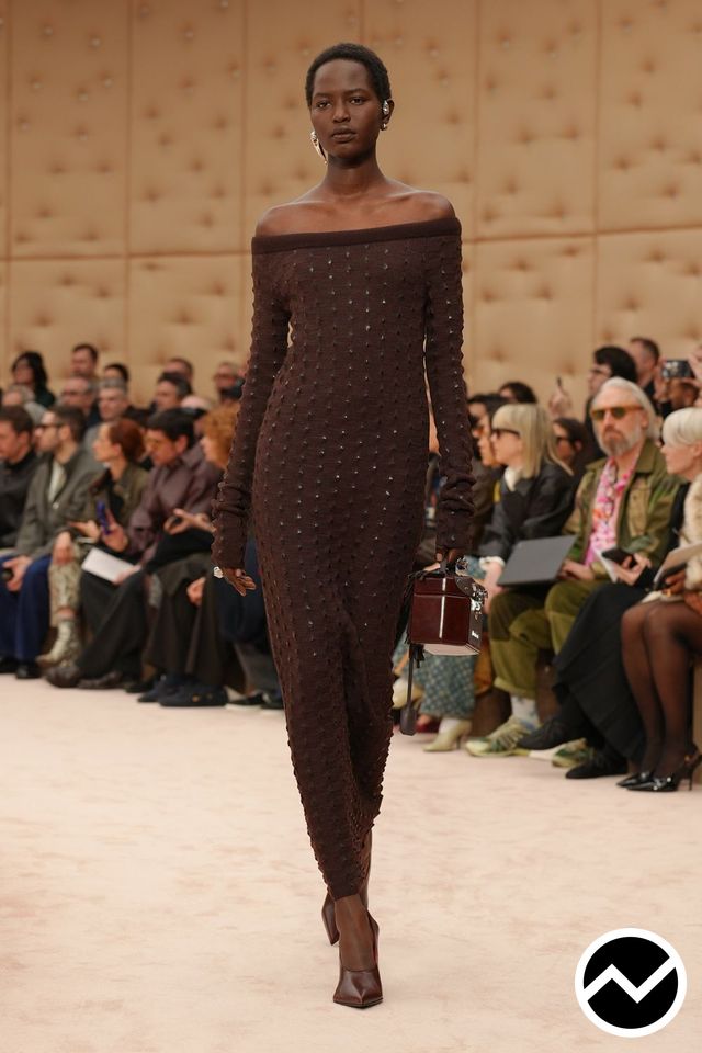 Ferrari, FW26 womenswear, Chocolate, look 32