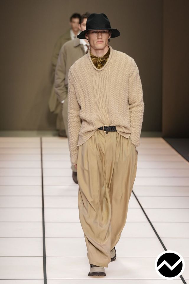Giorgio Armani, Giorgio Armani FW26 menswear, look 34