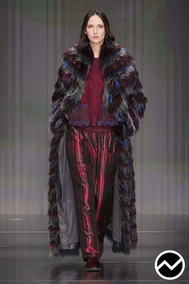 Giorgio Armani, FW26 womenswear, Fur, look 25