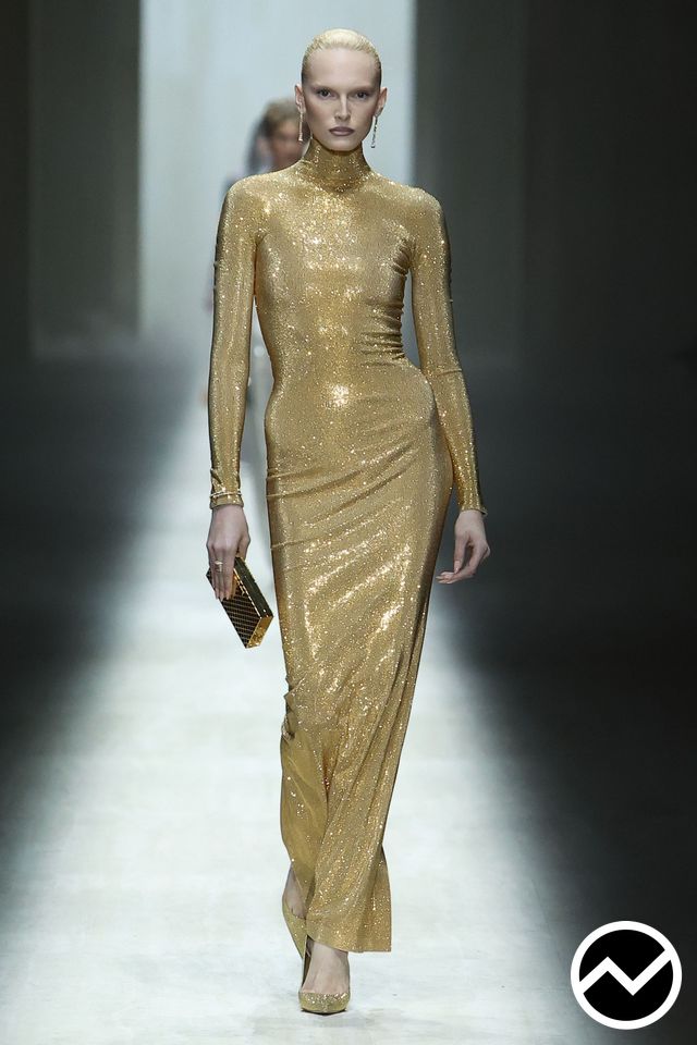 Gucci, FW26 womenswear, Metallic, look 75