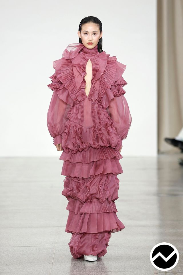 J.salinas, FW26 womenswear, Chiffon, look 7