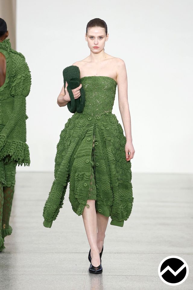 J.salinas, FW26 womenswear, Buttoned Front Dress, look 34