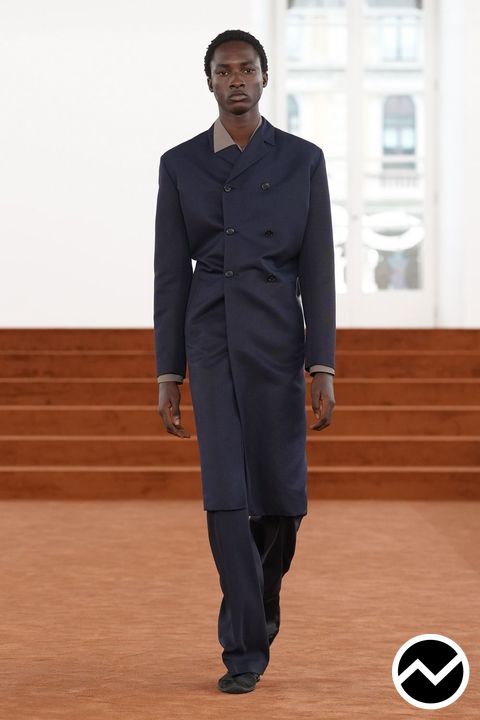 Jil Sander, FW26 menswear, Maxi Coat, look 8