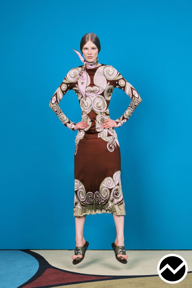 La Doublej, FW26 womenswear, High Neckline Dress, look 17