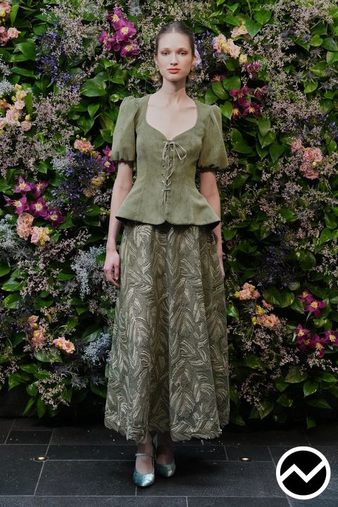 Luisa Beccaria, FW26 womenswear, Moss, look 26