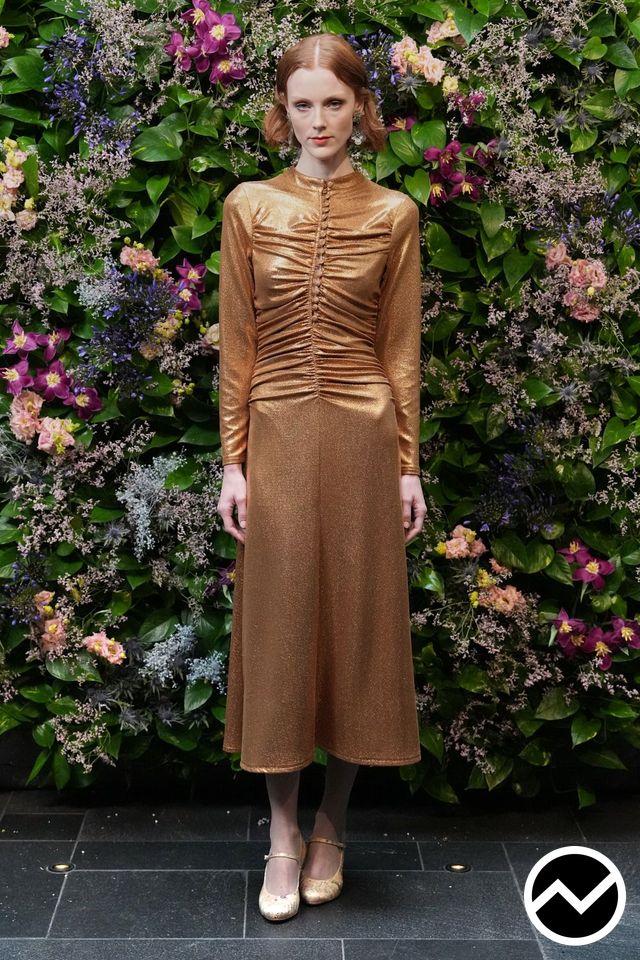 Luisa Beccaria, FW26 womenswear, Metallic, look 40