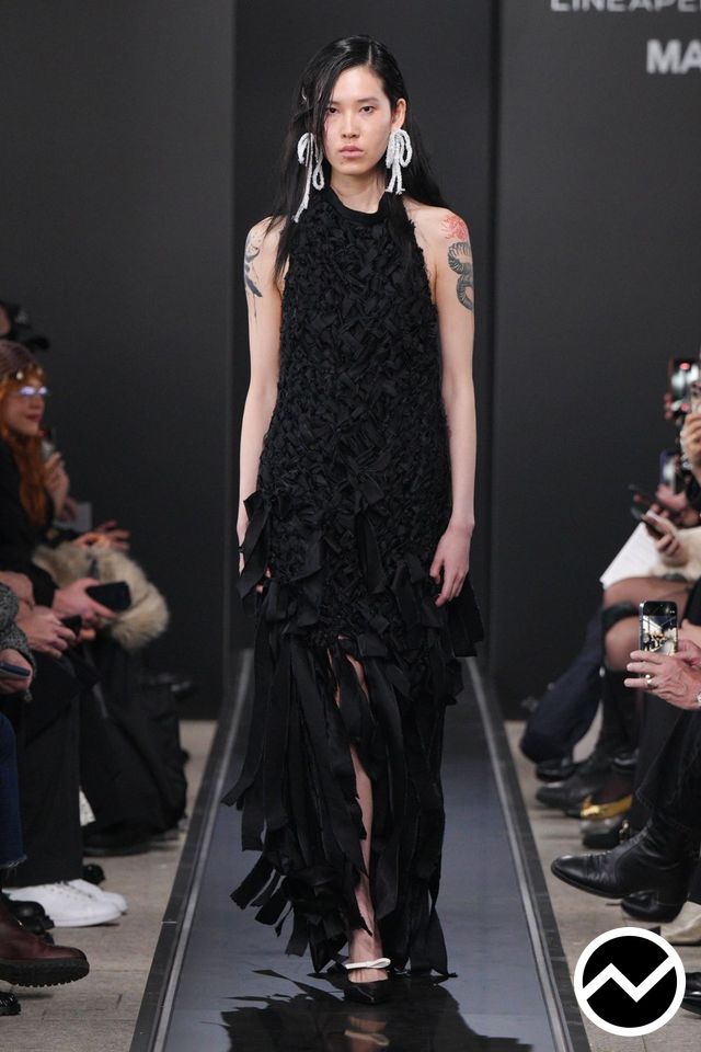 Marco Rambaldi FW26 womenswear, look 1