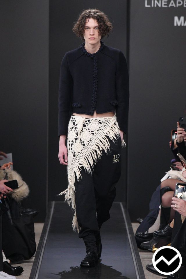 Marco Rambaldi FW26 menswear, look 3