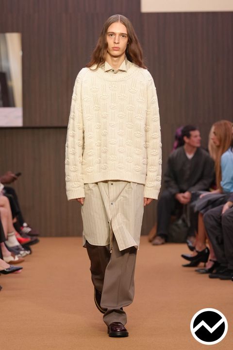 Marni, FW26 menswear, Cable Knit, look 29